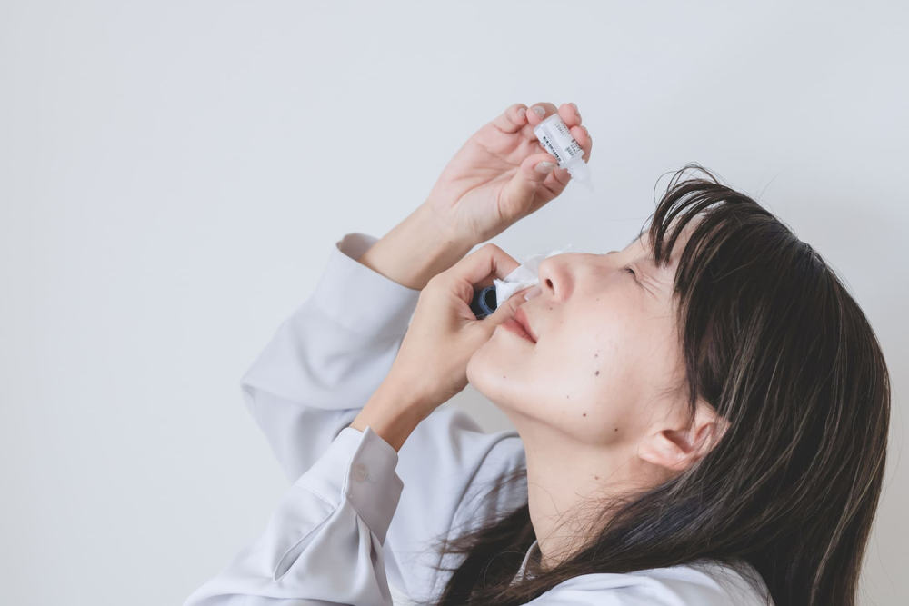 サンピロ点眼薬使用方法